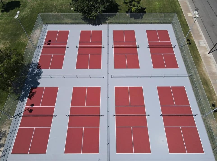 Sơn sân pickleball 2 lớp TOP 2026